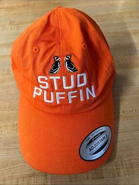 The Classic Orange "Stud Puffin" Embroidered Baseball Cap